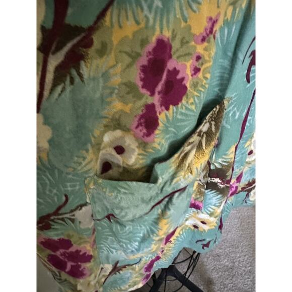 FLOREAT Loved By Anthropologie Women's Floral Rayon Kimono Jacket Size XS/S - Picture 8 of 16